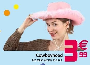Promoties Cowboyhoed - Huismerk - Gifi - Geldig van 14/02/2012 tot 22/02/2012 bij Gifi