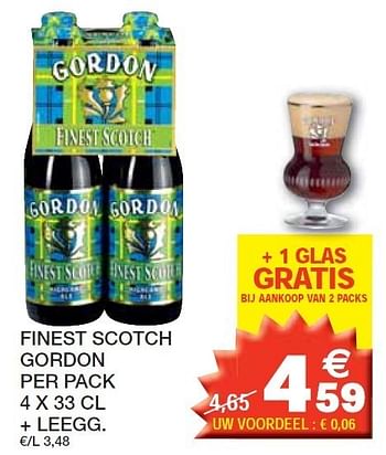 Promotions Finest scotch gordon - Gordon - Valide de 14/02/2012 à 26/02/2012 chez Champion