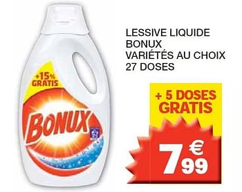 Promoties Lessive liquide bonux - Bonux - Geldig van 14/02/2012 tot 26/02/2012 bij Champion