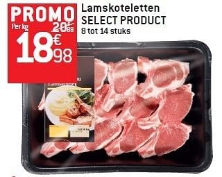 Promotions Lamskoteletten select product - Produit Maison - Match Food & More - Valide de 15/02/2012 à 21/02/2012 chez Match Food & More