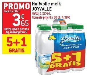 Promotions Halfvolle melk joyvalle - Joyvalle - Valide de 15/02/2012 à 21/02/2012 chez Match Food & More