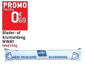 Promotions Blader- of kruimeldeeg winny - Winny - Valide de 15/02/2012 à 21/02/2012 chez Match Food & More