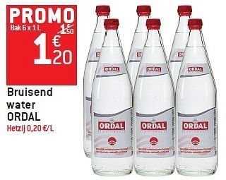 Promotions Bruisend water ordal - Ordal - Valide de 15/02/2012 à 21/02/2012 chez Match Food & More