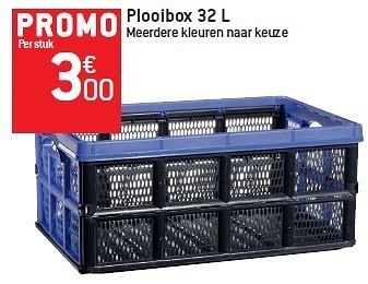 Promoties Plooibox 32 l - Huismerk - Match Food & More - Geldig van 15/02/2012 tot 21/02/2012 bij Match Food & More