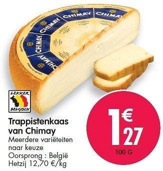 Promoties Trappistenkaas van chimay - Chimay - Geldig van 15/02/2012 tot 21/02/2012 bij Match