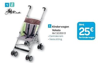 Promotions Kinderwagen voluto - Produit maison - Carrefour  - Valide de 15/02/2012 à 27/02/2012 chez Carrefour