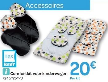 Promoties Comfortkit voor kinderwagen - Tex Baby - Geldig van 15/02/2012 tot 27/02/2012 bij Carrefour