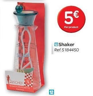 Promoties Shaker - Huismerk - Carrefour  - Geldig van 15/02/2012 tot 27/02/2012 bij Carrefour