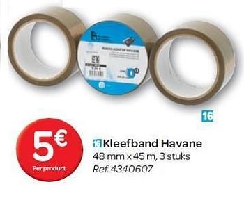 Promotions Kleefband havane - Produit maison - Carrefour  - Valide de 15/02/2012 à 27/02/2012 chez Carrefour