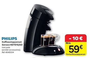 Promoties Koffiezetapparaat senseo hd7810-60 - Philips - Geldig van 15/02/2012 tot 27/02/2012 bij Carrefour