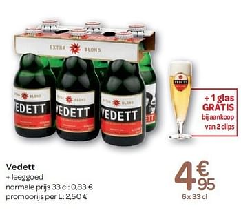 Promoties Vedett - Vedett - Geldig van 15/02/2012 tot 27/02/2012 bij Carrefour