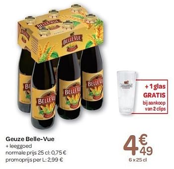 Promoties Geuze belle-vue - Belle-vue - Geldig van 15/02/2012 tot 27/02/2012 bij Carrefour