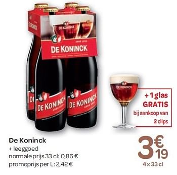Promoties De koninck - De Koninck - Geldig van 15/02/2012 tot 27/02/2012 bij Carrefour
