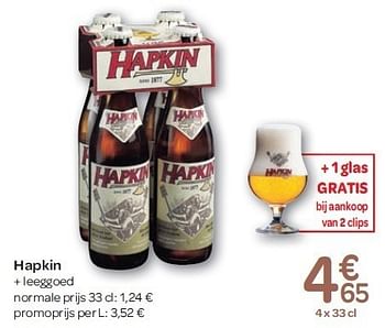 Promoties Hapkin - Hapkin - Geldig van 15/02/2012 tot 27/02/2012 bij Carrefour