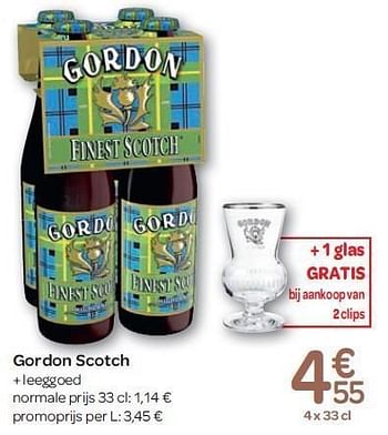 Promoties Gordon scotch - Gordon - Geldig van 15/02/2012 tot 27/02/2012 bij Carrefour
