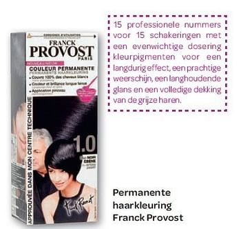 Promoties Permanente haarkleuring franck provost - Franck Provost - Geldig van 15/02/2012 tot 27/02/2012 bij Carrefour