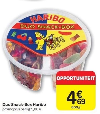 Promoties Duo snack-box haribo - Haribo - Geldig van 15/02/2012 tot 27/02/2012 bij Carrefour
