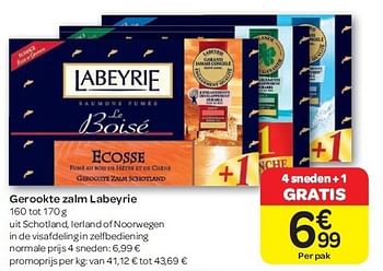 Promoties Gerookte zalm labeyrie - Labeyrie - Geldig van 15/02/2012 tot 20/02/2012 bij Carrefour