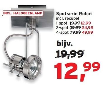 Promoties Spotserie robot - Huismerk - Leen Bakker - Geldig van 15/02/2012 tot 28/02/2012 bij Leen Bakker