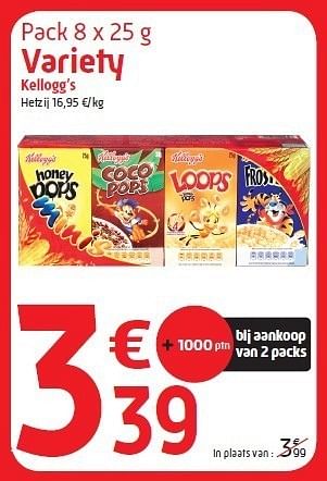 Promoties Variety kellogg`s - Kellogg's - Geldig van 15/02/2012 tot 28/02/2012 bij Smatch