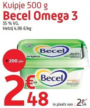 Promoties Becel omega 3 - Becel - Geldig van 15/02/2012 tot 28/02/2012 bij Smatch