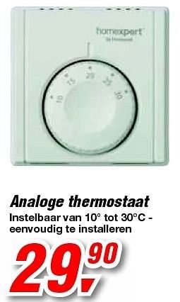 Promotions Analoge thermostaat - Honeywell - Valide de 15/02/2012 à 28/02/2012 chez Makro
