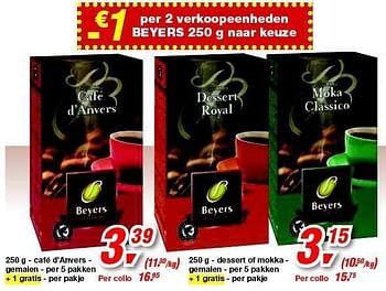 Promoties Café d`anvers - gemalen - Beyers - Geldig van 15/02/2012 tot 28/02/2012 bij Makro