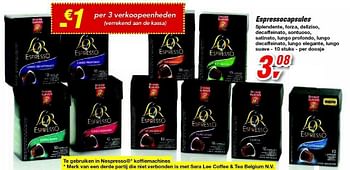 Promoties Espressocapsules - Douwe Egberts - Geldig van 15/02/2012 tot 28/02/2012 bij Makro