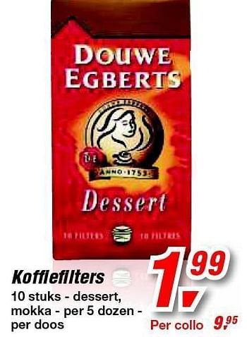 Promoties Koffiefilters - Douwe Egberts - Geldig van 15/02/2012 tot 28/02/2012 bij Makro