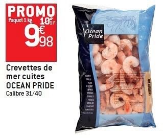 Promotions Crevettes de mer cuites ocean pride - Ocean Pride - Valide de 15/02/2012 à 21/02/2012 chez Match Food & More
