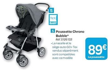 Promotion Carrefour Poussette Chrono Bubble Tex Baby Bebe Et Grossesse Valide Jusqua 4 Promobutler