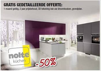 Promoties Keuken vakkundig en voordelig - Nolte Küchen - Geldig van 16/02/2012 tot 29/02/2012 bij Cevo Market