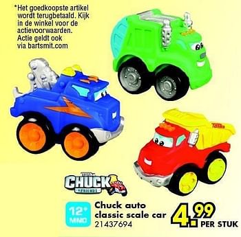 Aanleg Ochtend gymnastiek zeevruchten Chuck & Friends Chuck auto classic scale car - Promotie bij Bart Smit