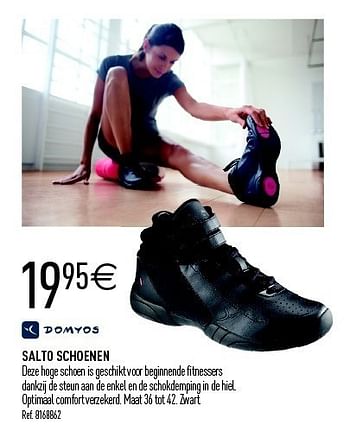Promoties Salto schoenen - Domyos - Geldig van 25/02/2012 tot 10/03/2012 bij Decathlon