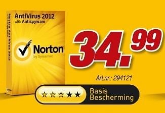 Promoties Antivirus 2012 - Norton - Geldig van 07/03/2012 tot 24/03/2012 bij VCD