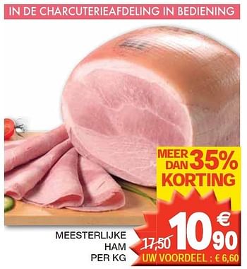 Promoties Meesterlijke ham - Huismerk - Champion - Geldig van 20/03/2012 tot 25/03/2012 bij Champion
