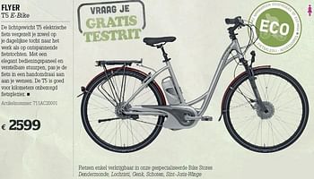 Promoties T5 e-bike - Flyer - Geldig van 21/03/2012 tot 08/04/2012 bij A.S.Adventure