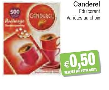 promotion Intermarche: Canderel edulcorant - Canderel ...
