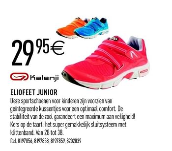 Promoties Eliofeet junior - Kalenji - Geldig van 07/04/2012 tot 20/04/2012 bij Decathlon