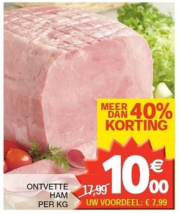 Promoties Ontvette ham - Huismerk - Champion - Geldig van 24/04/2012 tot 06/05/2012 bij Champion