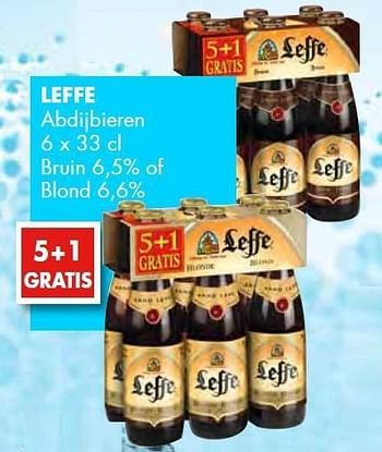 Promoties Leffe abdijbieren - Leffe - Geldig van 04/05/2012 tot 17/05/2012 bij Cobeli