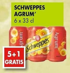 Promoties Schweppes agrum - Schweppes - Geldig van 04/05/2012 tot 17/05/2012 bij Cobeli