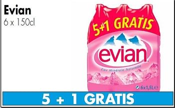 Promoties Evian - Evian - Geldig van 04/05/2012 tot 17/05/2012 bij Cobeli