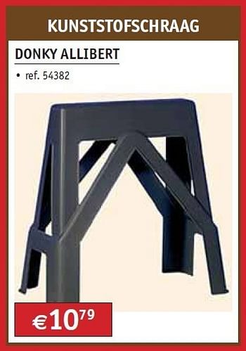 Promoties Donky allibert - Allibert - Geldig van 07/05/2012 tot 31/05/2012 bij Bouwcenter Frans Vlaeminck