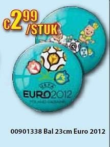 Promoties Bal 23cm euro 2012 - Huismerk - Toychamp - Geldig van 14/05/2012 tot 03/06/2012 bij ToyChamp