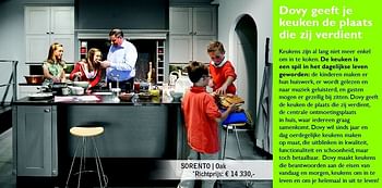 Promotions Sorento  oak - Produit maison - Cuisines Dovy - Valide de 14/05/2012 à 07/07/2012 chez Cuisines Dovy