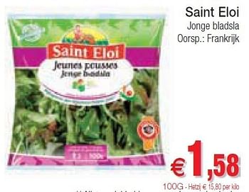 Promotions Saint eloi jonge bladsla - Saint Eloi - Valide de 15/05/2012 à 20/05/2012 chez Intermarche