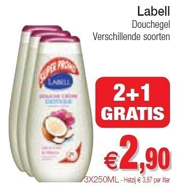Promoties Labell douchegel - Labell - Geldig van 15/05/2012 tot 20/05/2012 bij Intermarche