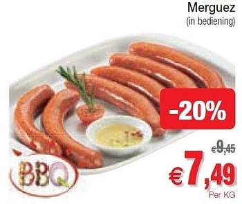Promoties Merguez - Huismerk - Intermarche - Geldig van 15/05/2012 tot 20/05/2012 bij Intermarche