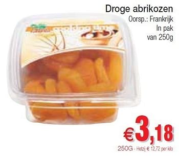 Promoties Droge abrikozen - Huismerk - Intermarche - Geldig van 15/05/2012 tot 20/05/2012 bij Intermarche